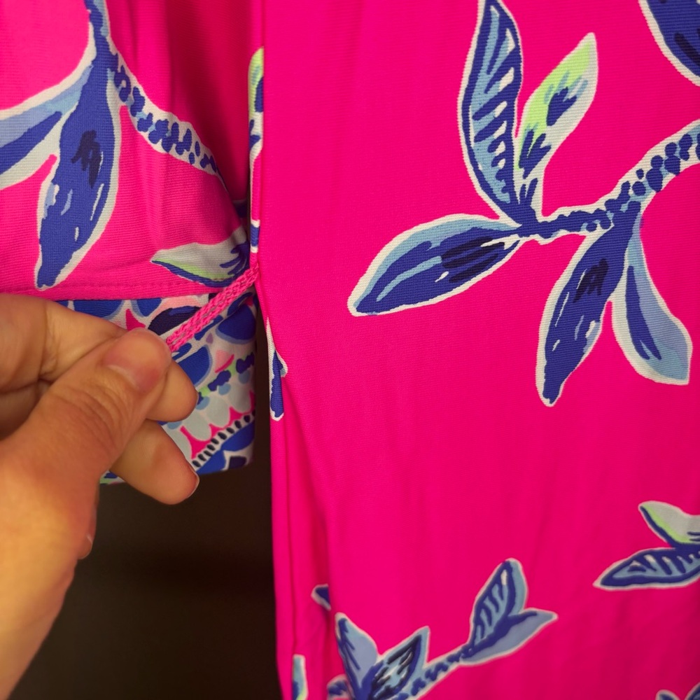 Lilly Pulitzer UPF 50‎ Carabella Long Sleeve Dress Women’s XS - Picture 6 of 10